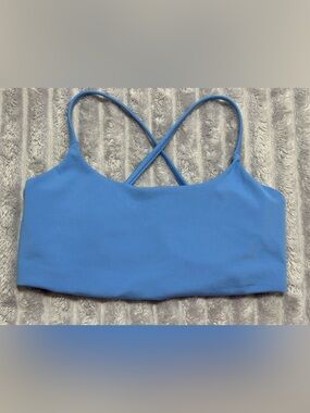 All in Motion Super Flex Sports Bra - Size XXL - Light Blue